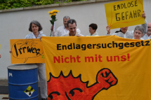  Protestaktion gegen das Endlagersuchgestez - 03.07.13, Stuttgart