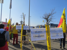 "Fukushima außer Kontrolle" - 09. März 2014 - AKW Neckarwestheim