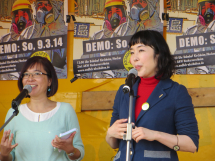 "Fukushima außer Kontrolle" - 09. März 2014 - AKW Neckarwestheim