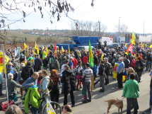  Fukushima - keine Entwarnung! | Demo Neckarwestheim 08.03.2015