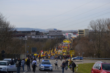 Fukushima - keine Entwarnung! | Demo Neckarwestheim 08.03.2015