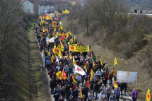  Fukushima - keine Entwarnung! | Demo Neckarwestheim 08.03.2015