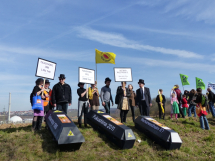  Fukushima - keine Entwarnung! | Demo Neckarwestheim 08.03.2015