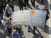 Fukushima - keine Entwarnung! | Demo Neckarwestheim 08.03.2015