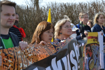  Fukushima - keine Entwarnung! | Demo Neckarwestheim 08.03.2015