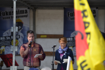  Fukushima - keine Entwarnung! | Demo Neckarwestheim 08.03.2015