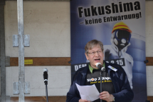  Fukushima - keine Entwarnung! | Demo Neckarwestheim 08.03.2015