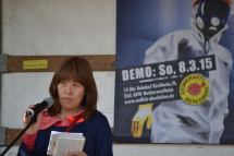  Fukushima - keine Entwarnung! | Demo Neckarwestheim 08.03.2015