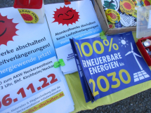 AKW Neckarwestheim, Protest am 9.10.22 