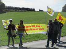 AKW Neckarwestheim, Protest am 9.10.22 