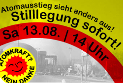 Weiterlesen: Atomausstieg sieht anders aus! Stilllegung sofort!